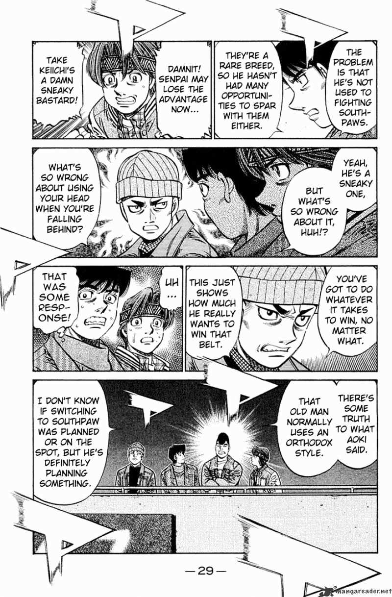 Hajime no Ippo: Fighting Spirit, Chapter 639 image 15